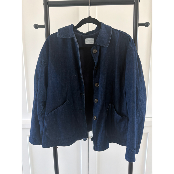 mumokuteki Jackets & Blazers - Mumokuteki Blue Denim Jacket